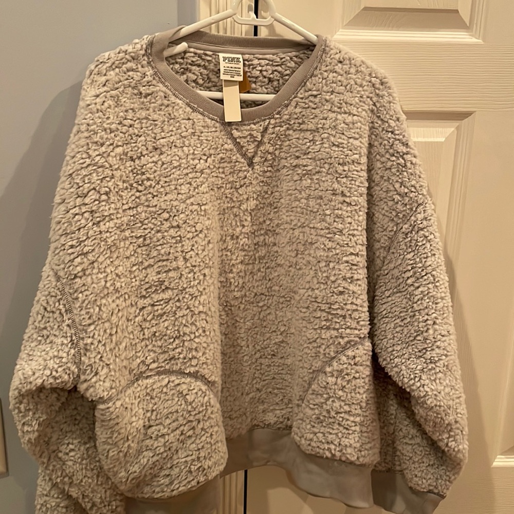 VS Pink Sherpa shirt